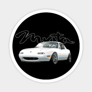 oem+ roaster miata mx-5 jdm te37 drift cars Magnet